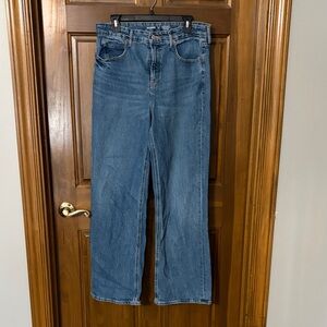 Old Navy Sky-Hi Wide Leg Denim Jeans